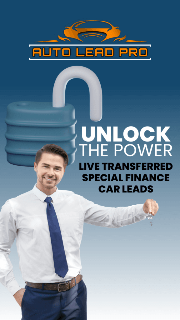 5 Ways to Unlock the Power of Special Finance Car Leads with Auto Lead Pro! 1 Car salesmen holding the keys with the car he sold from one of his Auto Lead Pro Special Finance Car Leads.
