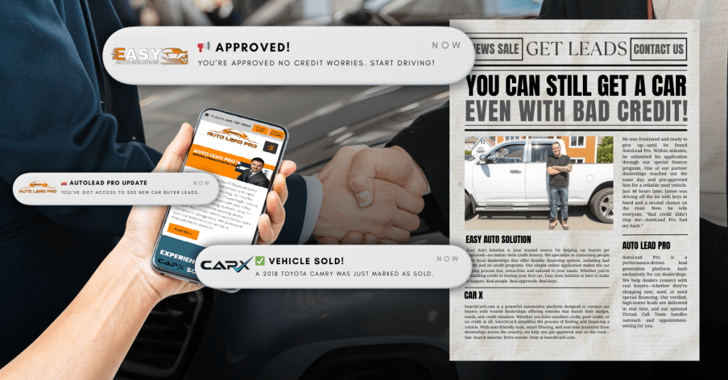 AutoLead Pro Among Leading Car Dealership Lead Generation Companies 1 car dealership lead generation companies